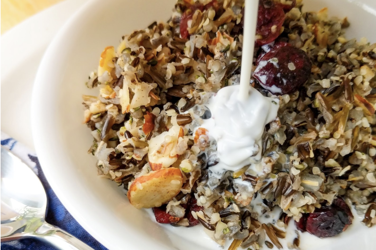 Oregon Wild Rice Breakfast Cereal Recipe